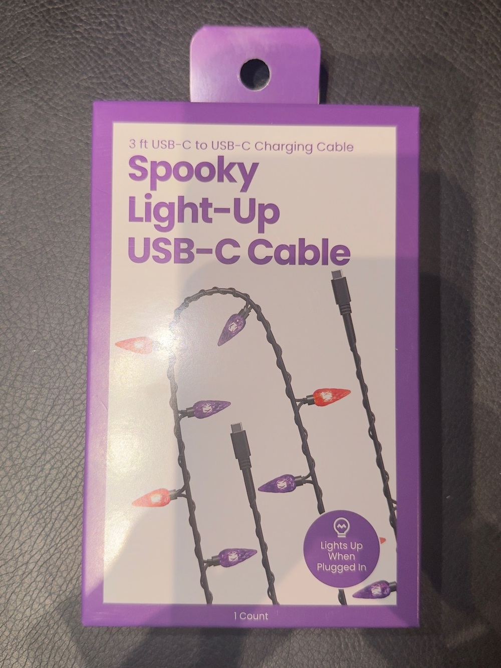 Target Spooky Light-Up USB-C Cable